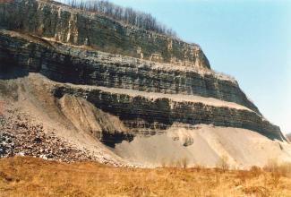 Oberjura-Profil am Albtrauf