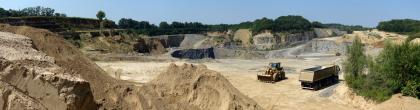 Übersicht über den Steinbruch Nussloch / Wiesloch-Baiertal Übersicht über den Steinbruch Nussloch / Wiesloch-Baiertal